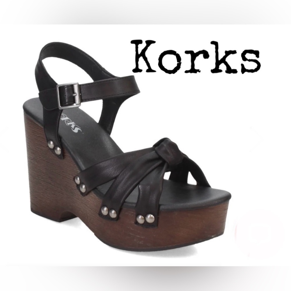 Korks wedge”dawson”sandals